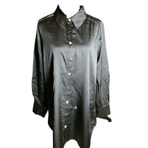 🌸Silk Maison🌸 Black Button Up Shirt